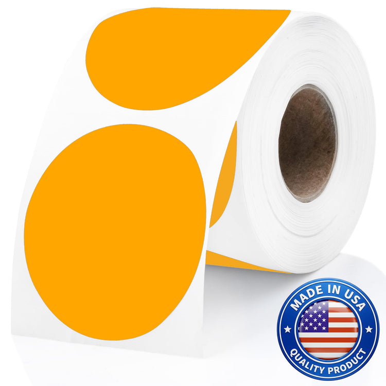 Orange Thermal Labels (300 Count)