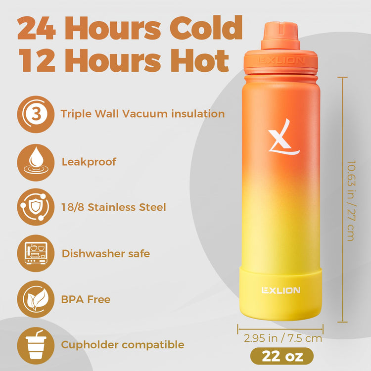 Tea Infuser Water Bottle 22 Oz