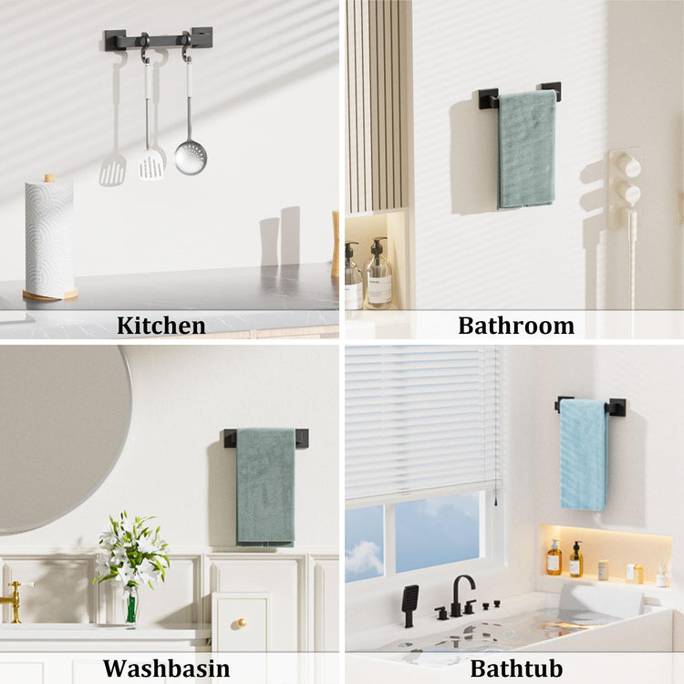 Towel Bar Towel Racks for Bathroom Wall Mount 12 Inch