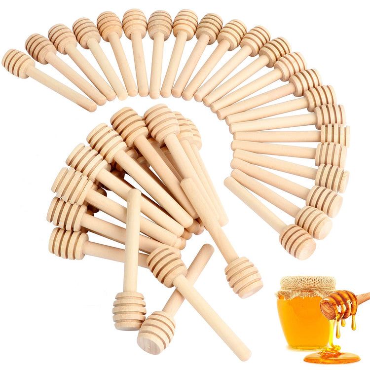 51 PCS Honey Sticks Dipper (51 Count)
