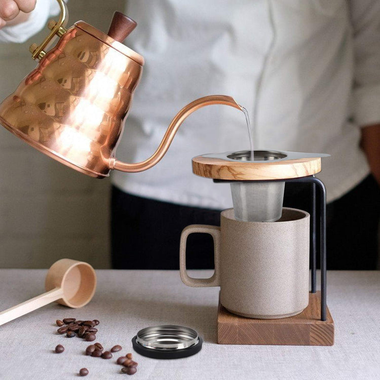Tea Infuser Basket Stainless Steel Tea Strainer Tea Filter With Small Strainer And Lid Tea Diffuser For Loose Leaf Tea Superior Brewing Experience