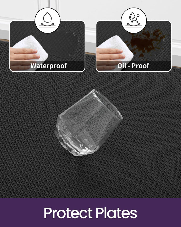 Kitchen Floor Mats Cushioned Anti Fatigue (2 Count)