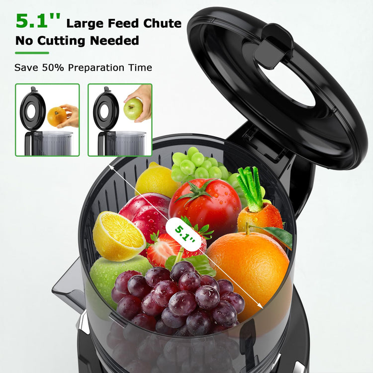 Cold Press Juicer Machines for Whole Fruits & Vegetables