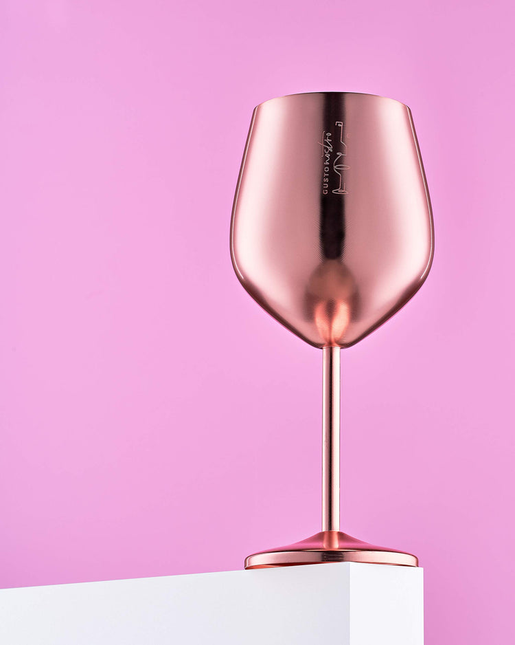 Stainless Steel Wine Glass (4 Count)