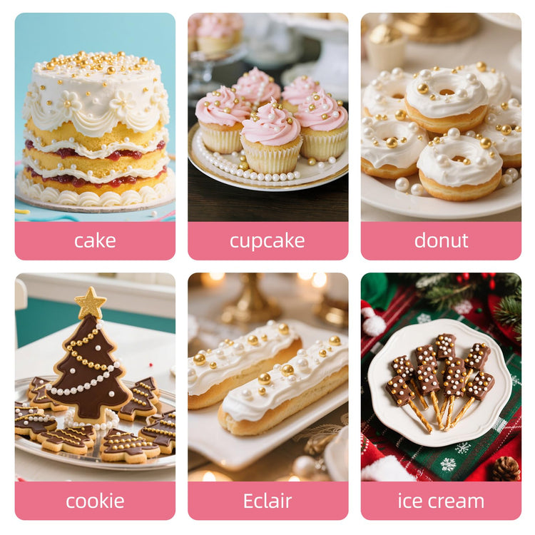 Edible Pearl Sprinkles (4.5 Ounce)