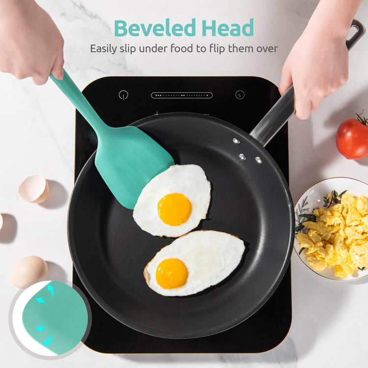 600ºF Heat Resistant Silicone Turners (2 Count)