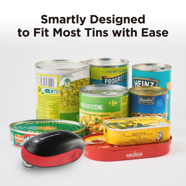 One-To-Go Electric Can Opener, Red