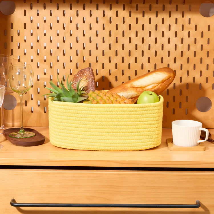 Small Storage Baskets for Organizing (3 Count)