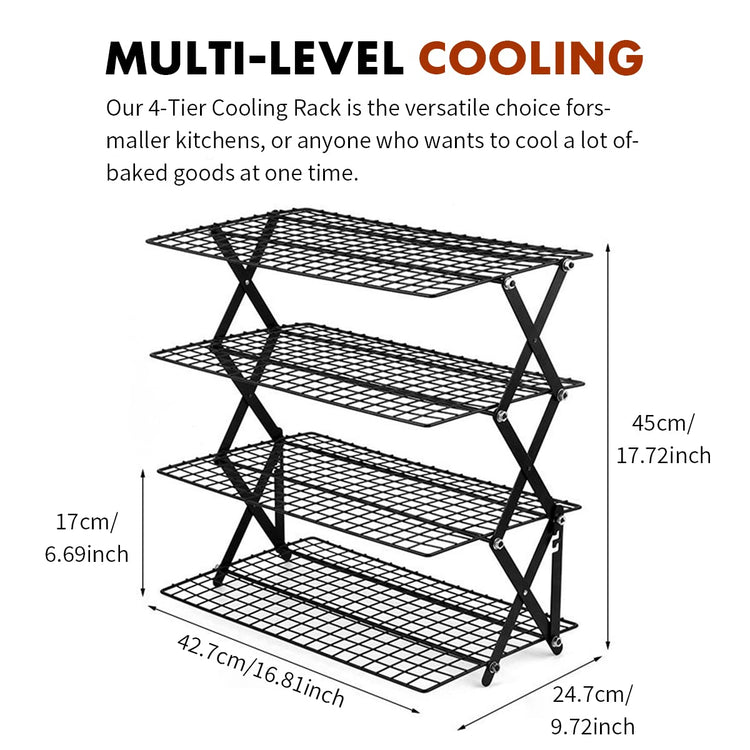 4 Tier Collapsible Cooling Rack