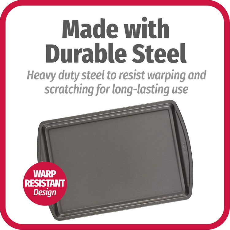 Everyday Baking Sheet Set Nonstick Carbon Steel Standard (3 Count)