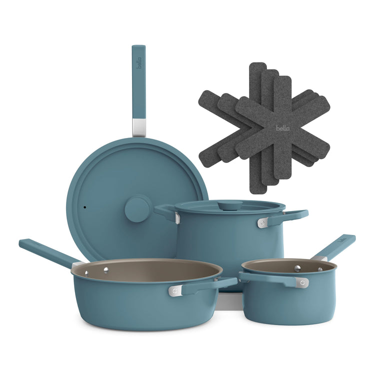 9 Piece Ceramic Nonstick Cookware Set