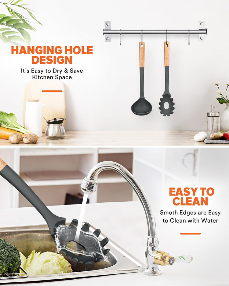 Kitchen Pasta Fork and Ladle Set (2 Count)