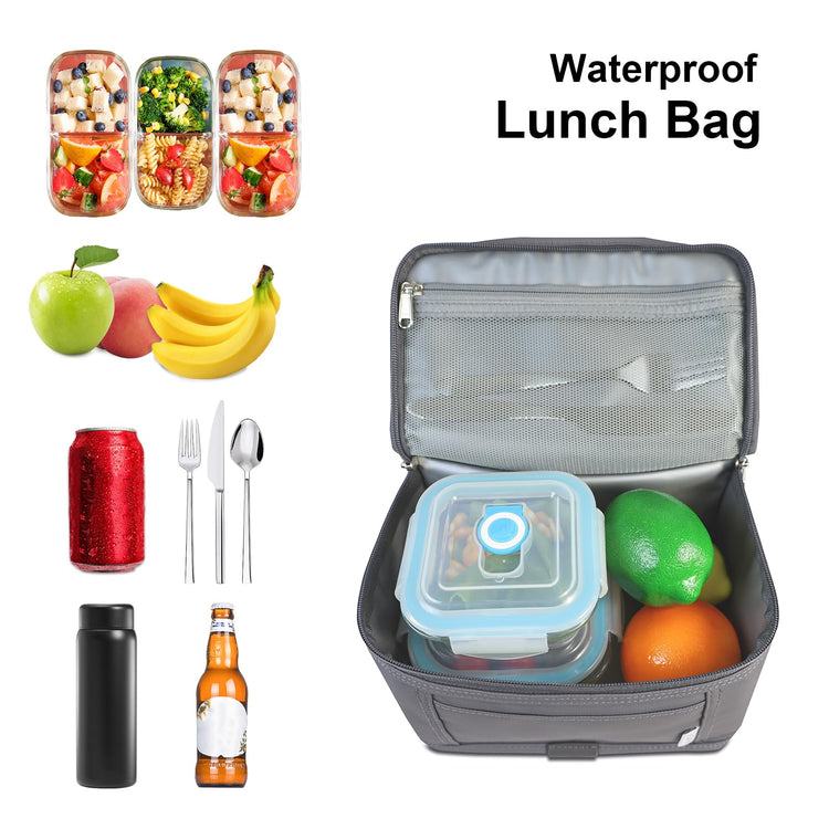NOL Small Lunch Bag Mini Lunch Box Insulated Lunch Bag for Men
