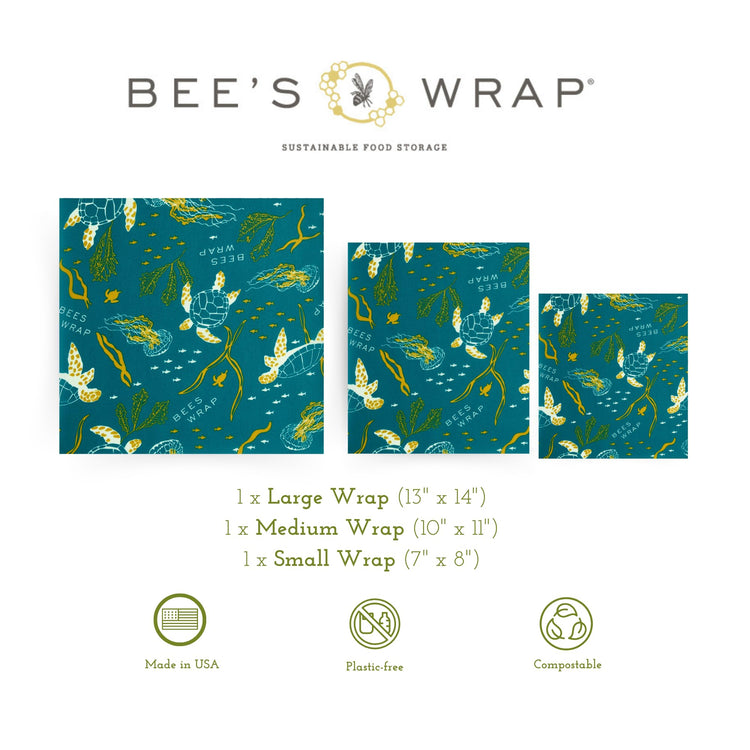 Beeswax Food Wraps (3 Count)