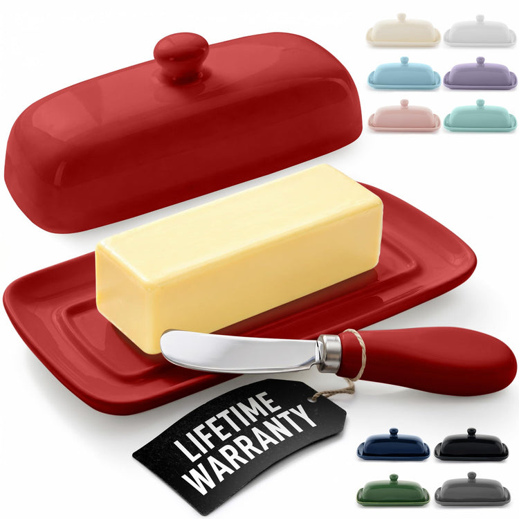 Butter Dish With Lid For Countertop