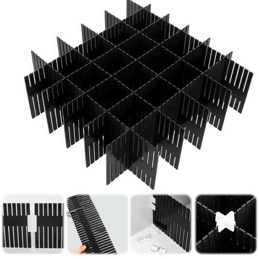 15 Pcs 5.12 Tall Drawer Divider Adjustable Drawer Organizer (15 Count)