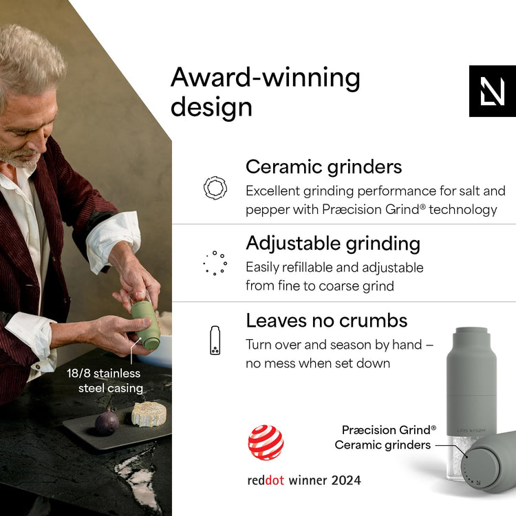 Salt and Pepper Grinder Set