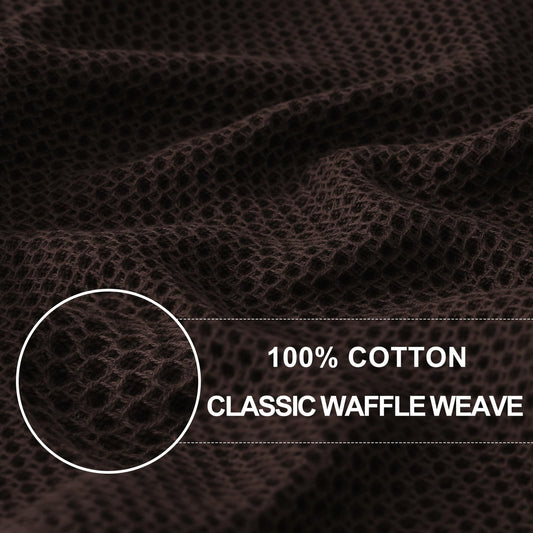 100% Cotton Waffle Weave Kitchen Dish Towels 6 (6 Count)