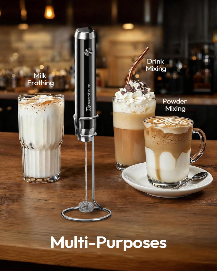 LunaFro Rechargeable Milk Frother
