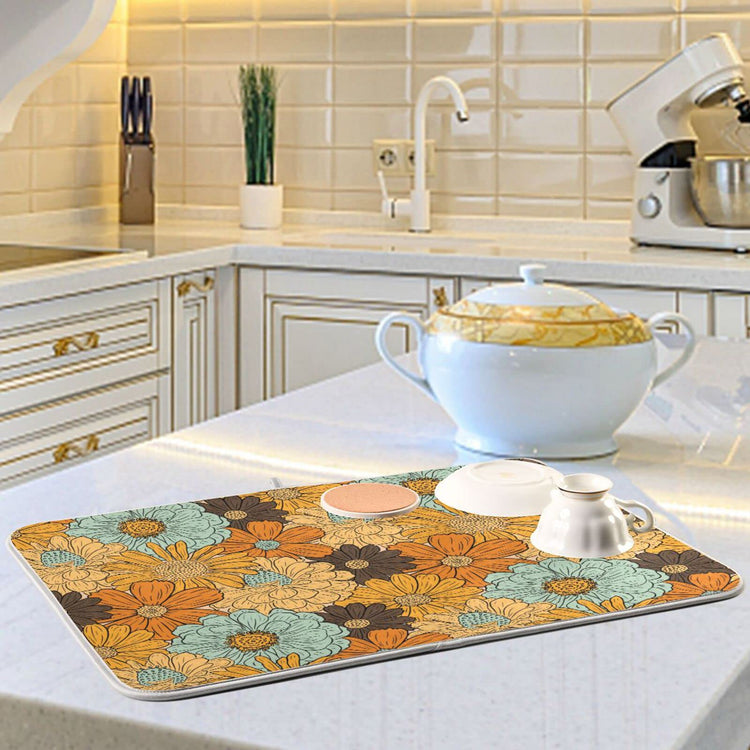 Super Absorbent Dish Drying Mat