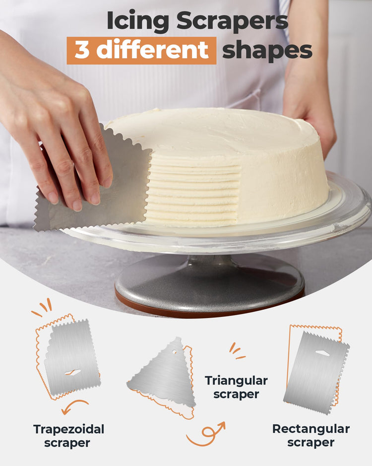 35 Aluminum Cake Decorating Kit