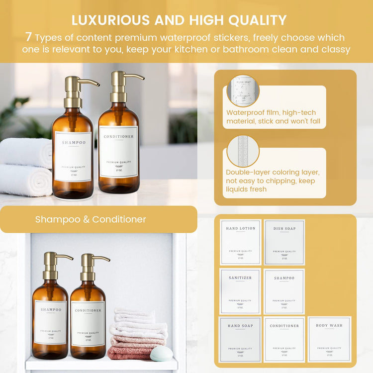 Glass Soap Dispenser for Kitchen