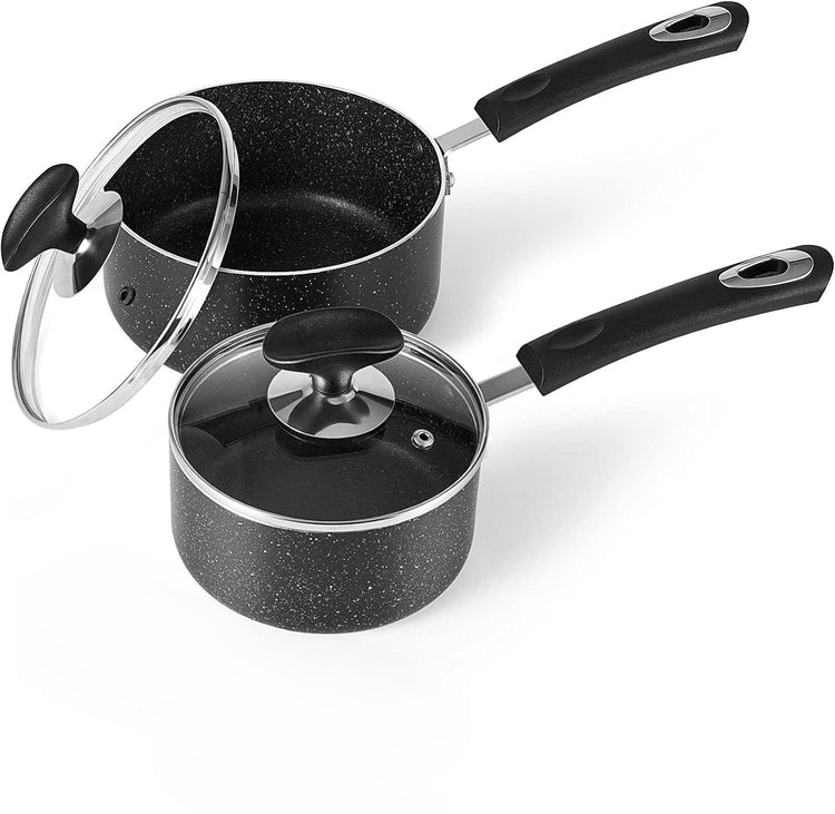 Nonstick Saucepan Set with Lid