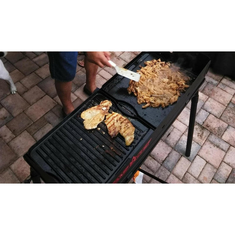 Reversible Cast Iron Griddle for All Camp Chef 14" & 16" Stoves