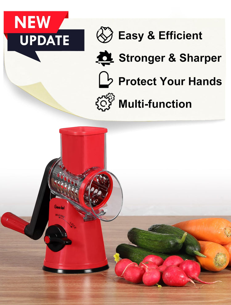 Rotary Cheese Grater Hand Crank