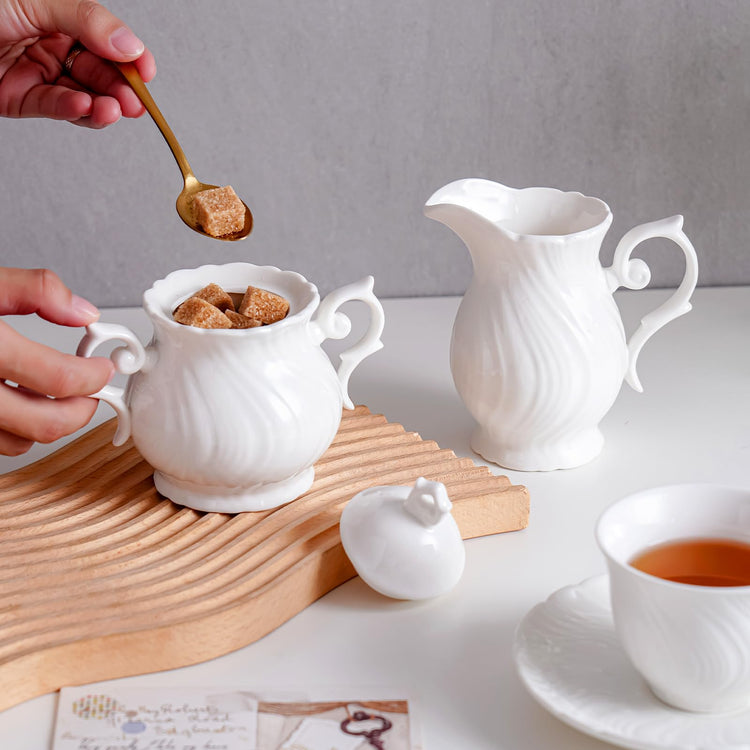 Sugar and Creamer Set Ceramic
