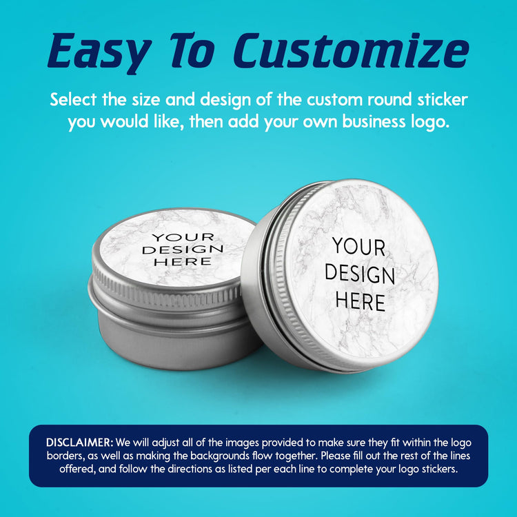 Custom Vinyl Stickers Your Image (100 Count)