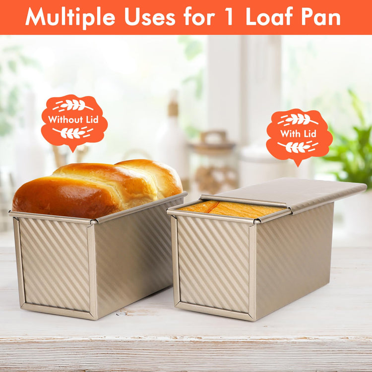 Pullman Loaf Pan With Lid