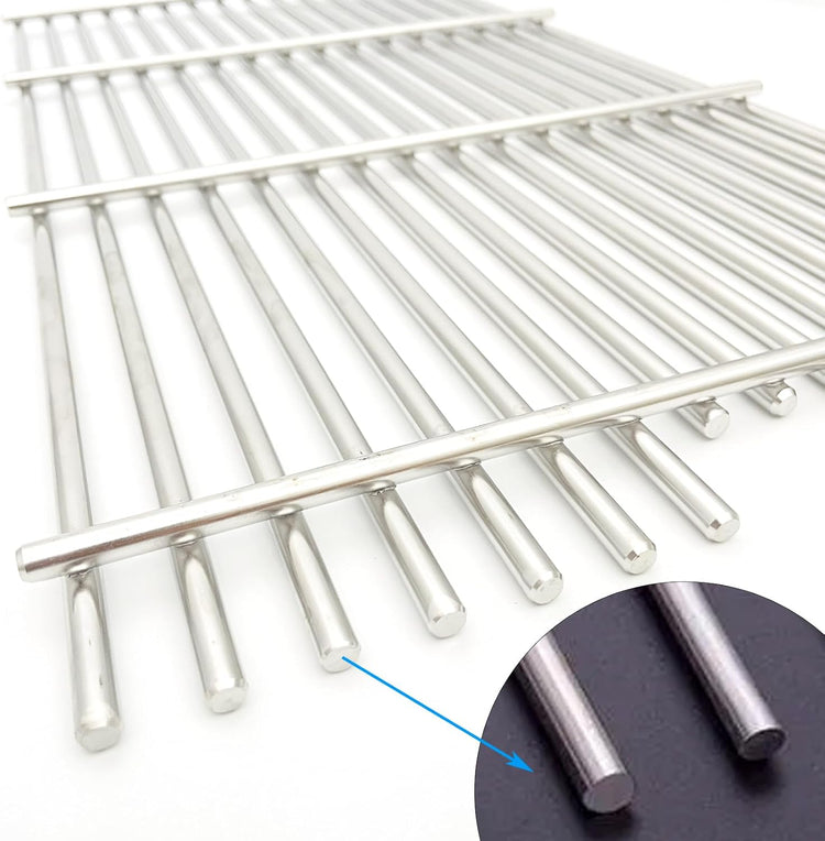 S921 Stainless Steel Grid grates Replacement for Viking VGBQ 30 in T Series, VGBQ 41 in T Series, VGBQ 53 in T Series Viking Grill Grate VGBQ300T,VGBQ0302T Gas Grill 23-1/4"
