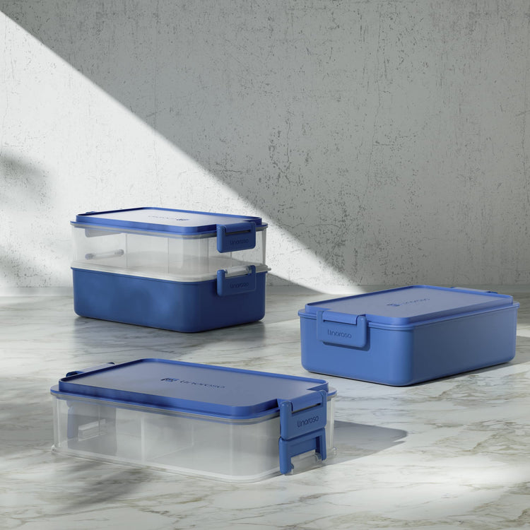 Stackable 2 Tier Adult Bento Box