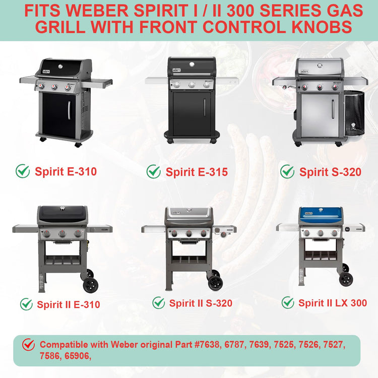 Spirit 300 Full Size Griddle Insert for Weber GS4 Spirit I