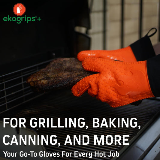 Ekogrips Plus Oven Gloves with Fingers (2 Count)