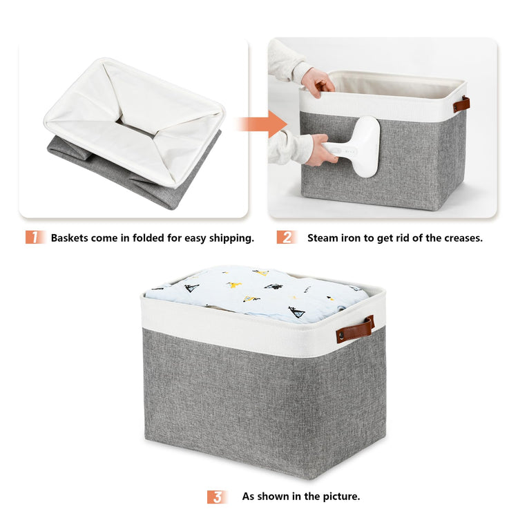 Large Storage Baskets (3 Count)