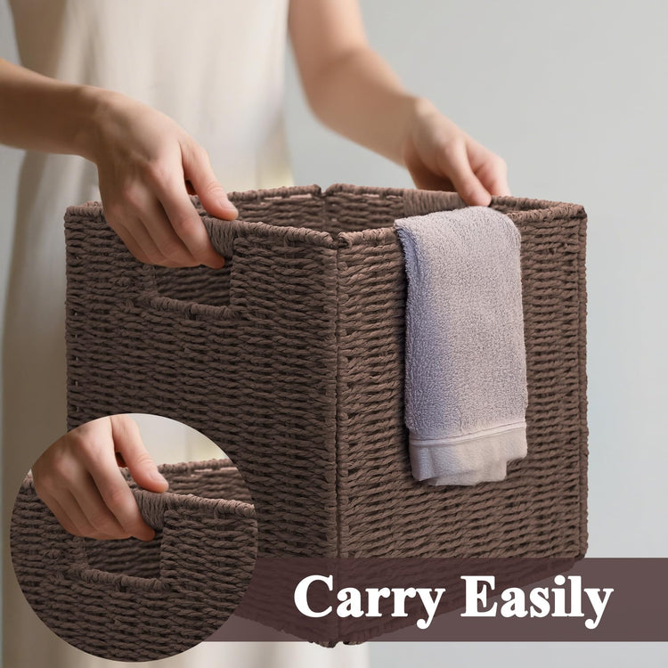 Wicker Storage Baskets for Organizing (4.8 pound(s))