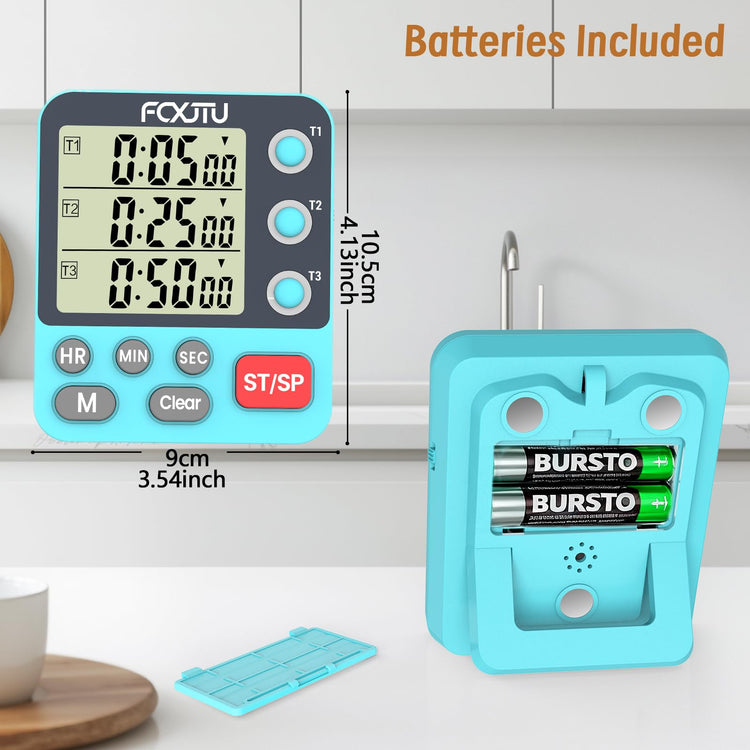Digital Dual Kitchen Timer