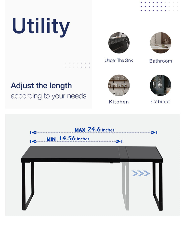 Expandable Cabinet Shelf