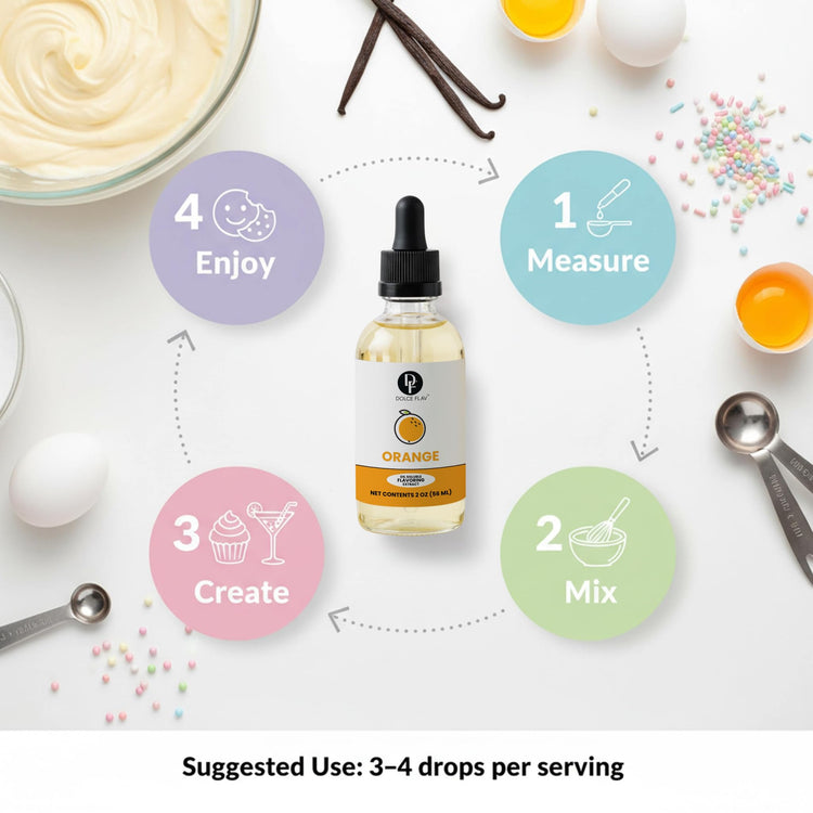 Natural Orange Extract (2 Fl Oz)