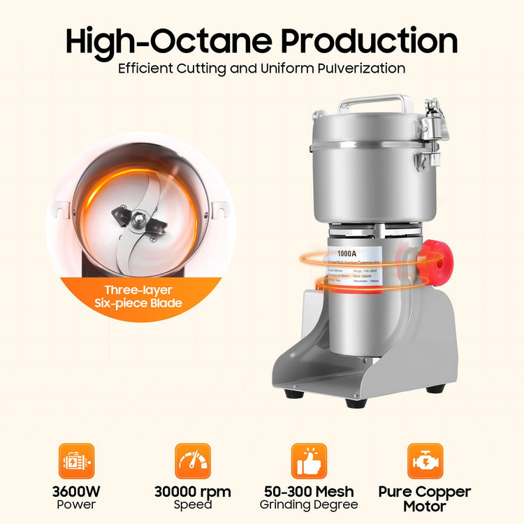 Electric Grain Mill Grinder