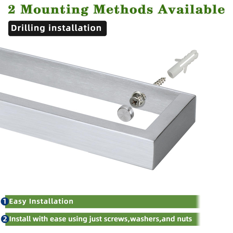 20 Inch Hand Towel Holder Towel Bar for Bathroom Wall Mounted