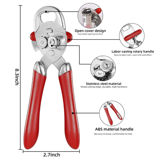 Multi function Manual Can Opener Bottle Opener