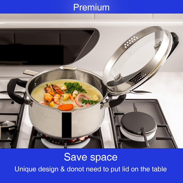 Stainless Steel Cookware Pasta Pot by Cyrder