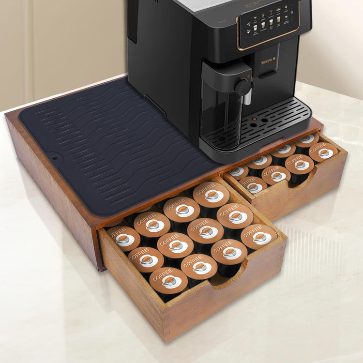 Wooden Coffee Pod Holder Drawer