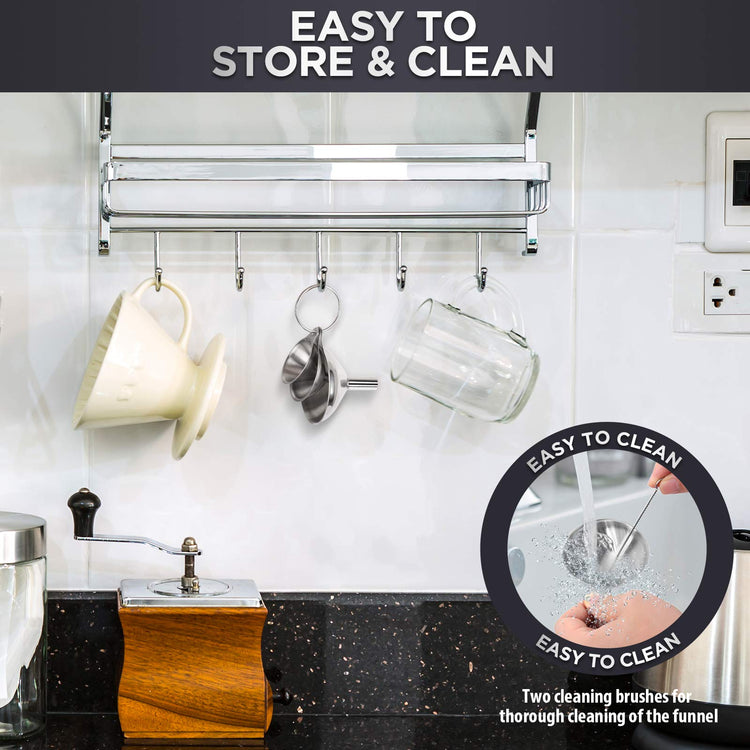 Kitchen Funnels for Filling Bottles