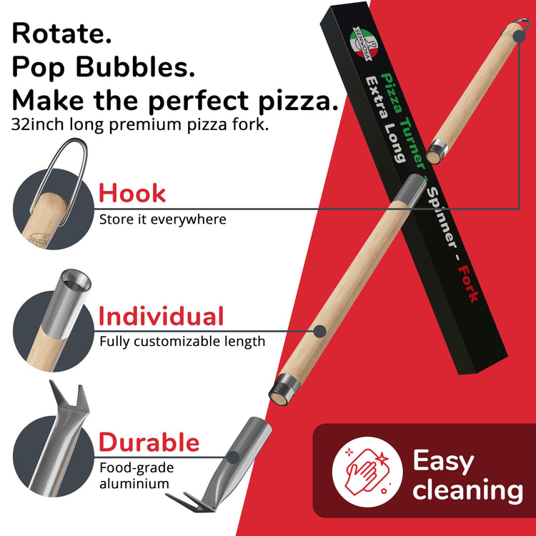 Pizza Turner Fork & Bubble Popper