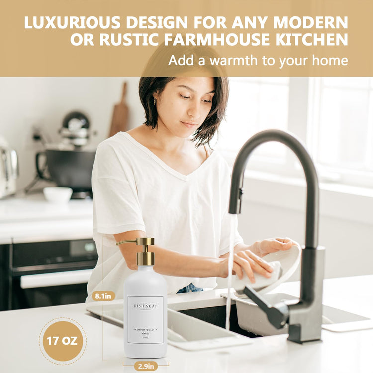 Soap Dispenser Bathroom (2 Count)