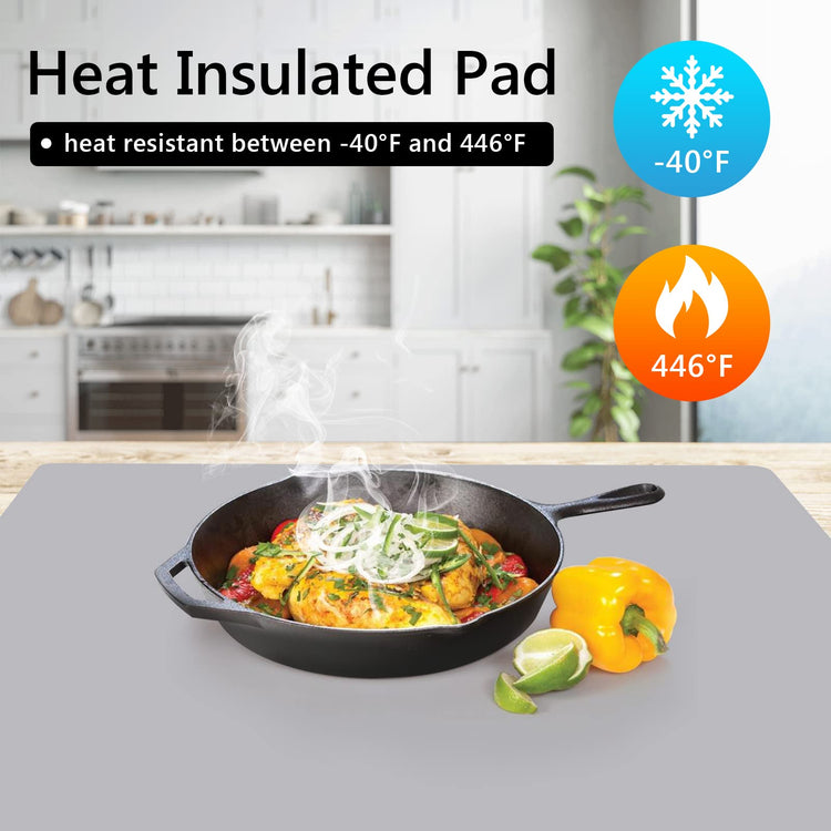 2 Pack Silicone Mats for Countertop (2 Count)